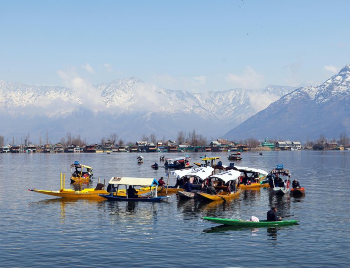 Winter carnival preparations have started in Kashmir, showcasing its beauty and cultural heritage.